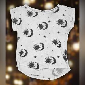 Blu Planet Celestial Knit Top Sz M